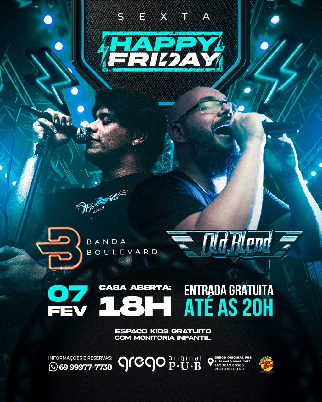 ROCK: Confira a agenda semanal do grego original