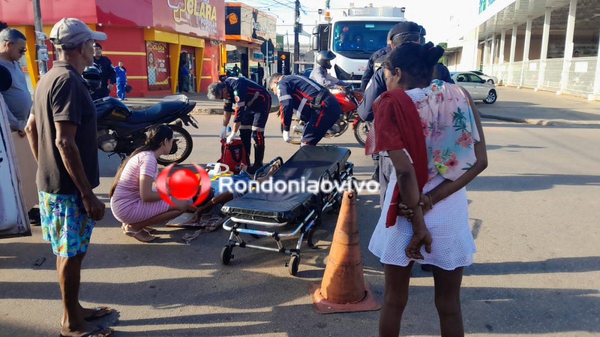 URGENTE: Condutor de Factor sofre grave acidente após deixar filho na escola