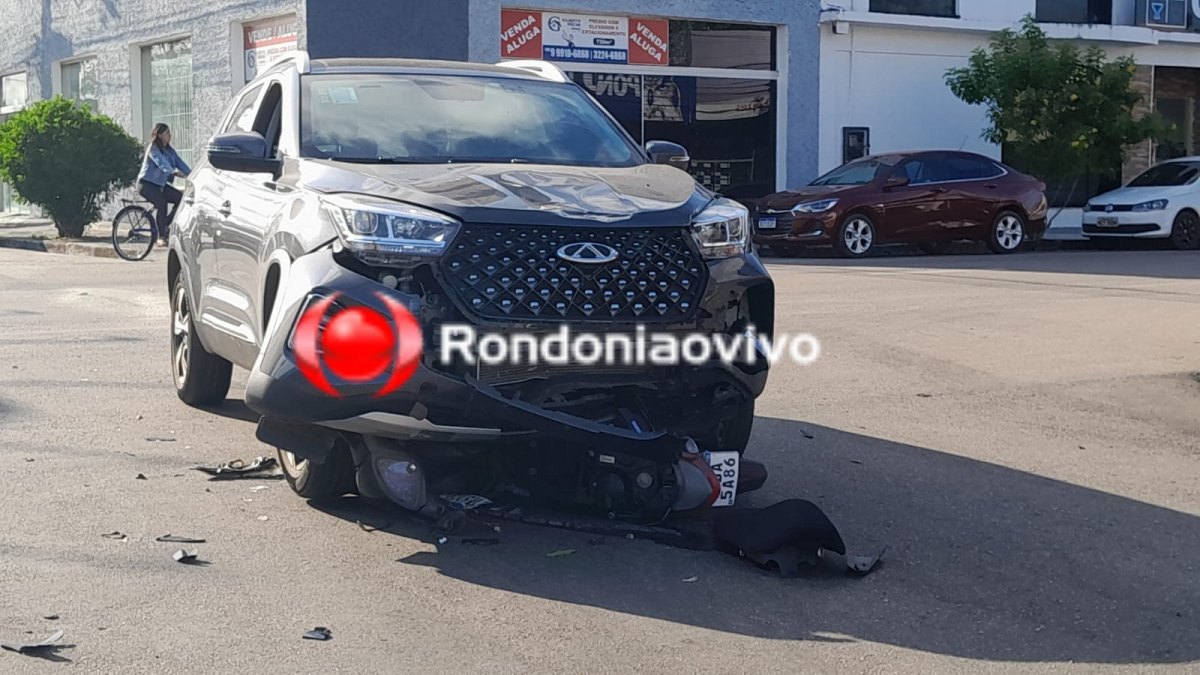 URGENTE: Mulher sofre traumatismo craniano e fratura após grave acidente