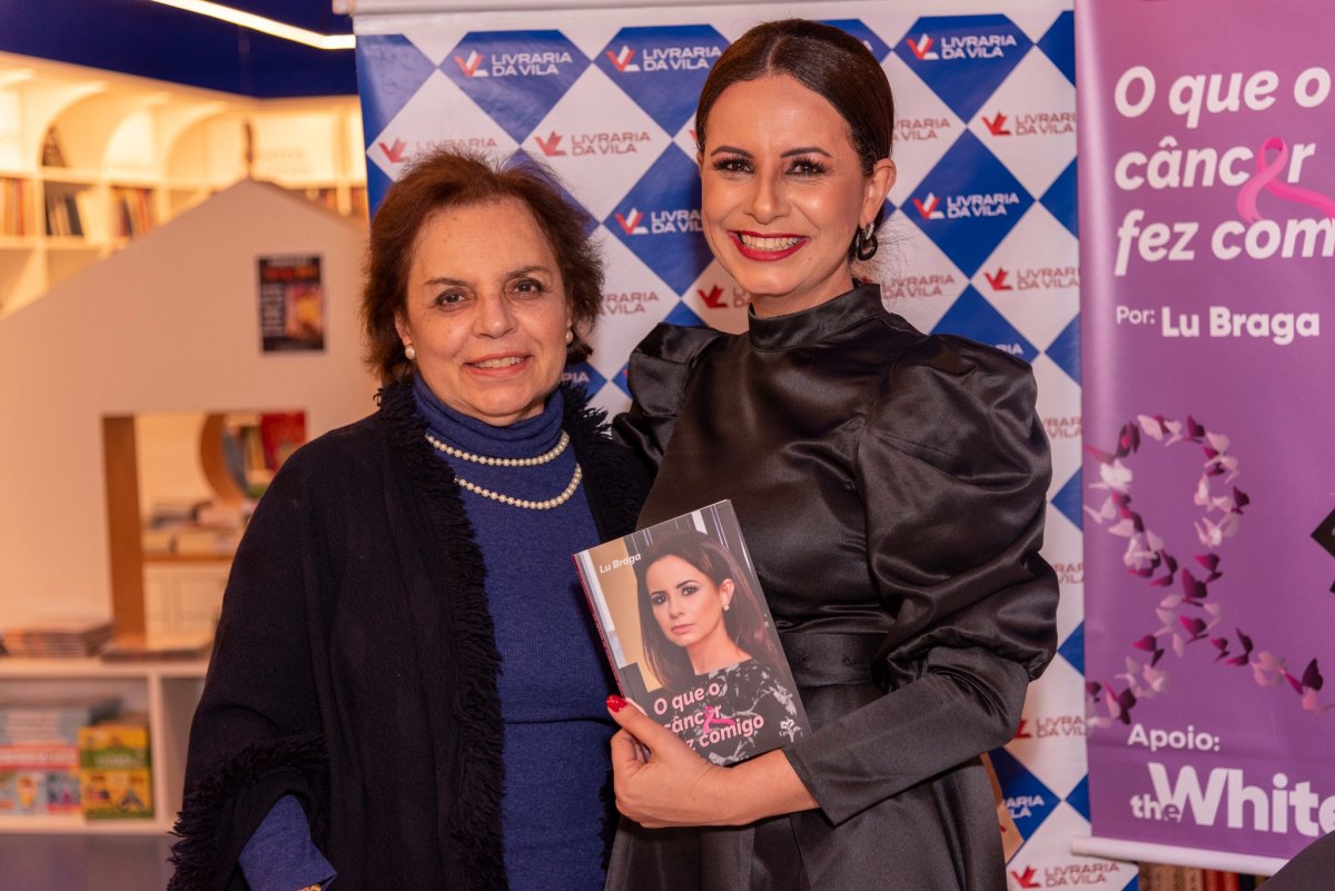 LÚ BRAGA: Jornalista lança livro ‘O que o câncer fez comigo’; obra já está à venda