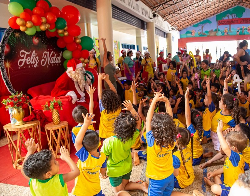 ZONA LESTE: Colaboradores da Energisa levam alegria e diversão para crianças