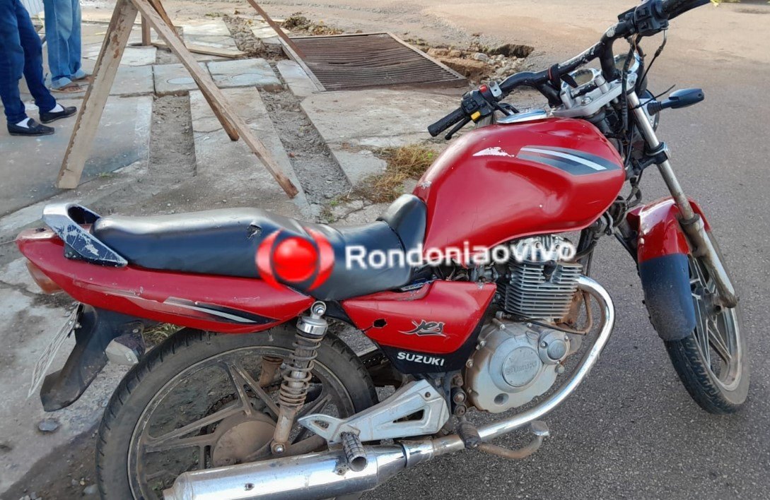 IMPRUDÊNCIA: Mulher avança preferencial e deixa moto aplicativo e passageira feridos