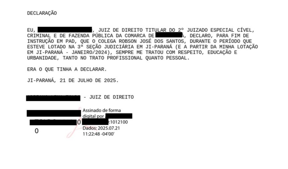RACISMO: 'Pintaria minha pele de branco', diz ex-juiz aos desembargadores do TJ-RO