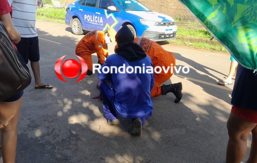 URGENTE: Atropelamento deixa mulher em estado grave na capital