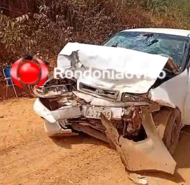 VÍDEO: Gravíssima batida frontal deixa quatro pessoas seriamente feridas