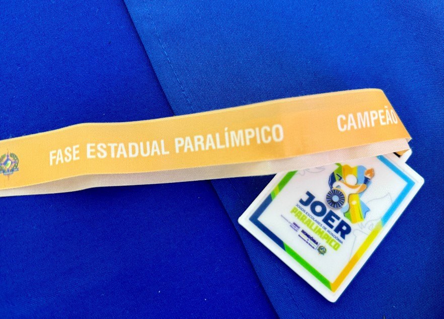 JOER 2025: Elizeu de Sá Pires é reconhecido como Super Campeão na fase estadual paralímpica