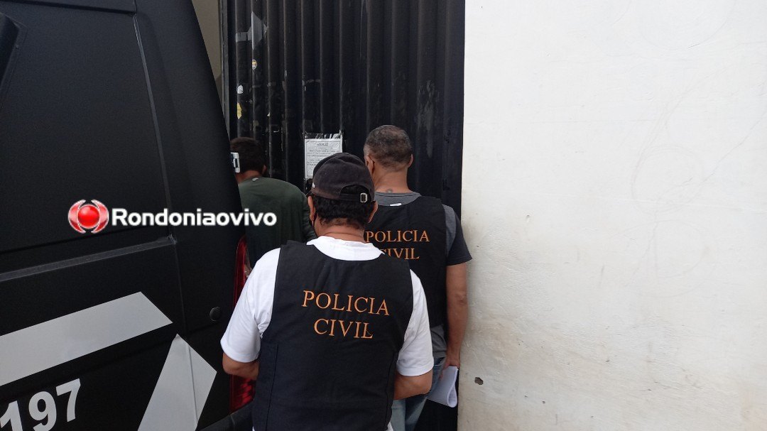 NO TRABALHO: Polícia Civil prende homem acusado de estuprar duas crianças