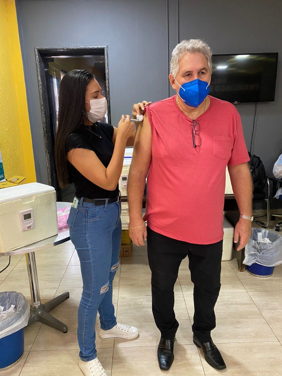SAÚDE: Câmara de Vereadores de Porto Velho realiza vacinação contra Covid e gripe