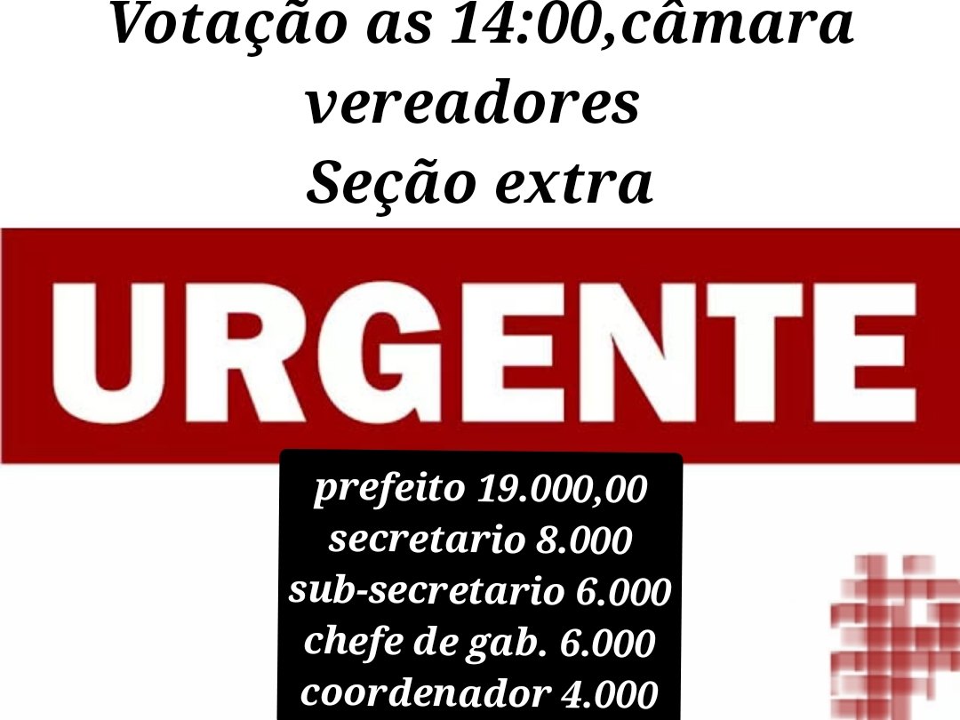 BAMBURRADO: Câmara de Vereadores de Candeias aumenta salário do prefeito para R$ 19 mil