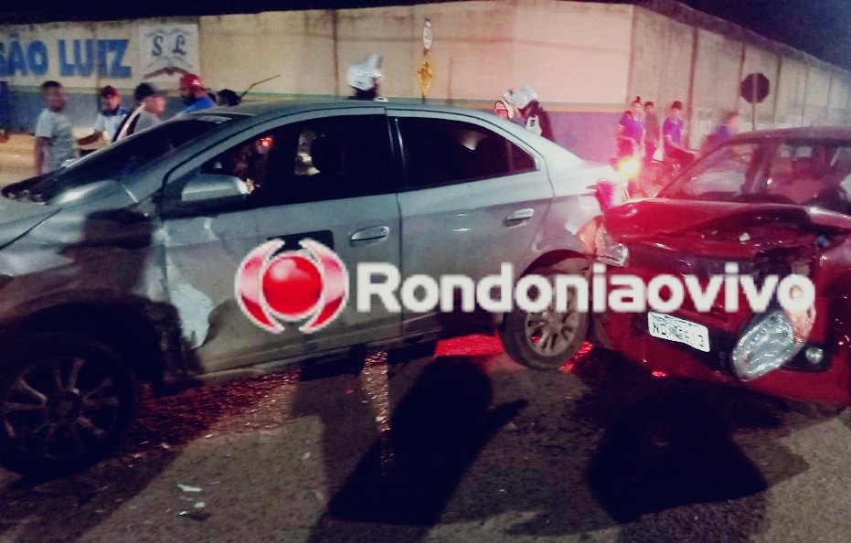 FERIDO: Motorista de aplicativo avança preferencial e causa grave colisão