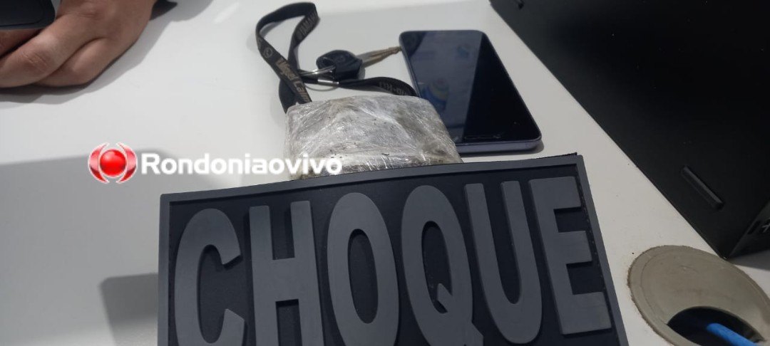 DELIVERY DA MACONHA: Mototaxista é preso entregando drogas a mando de grávida do Morar Melhor