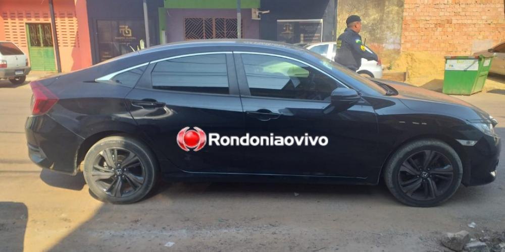 FLAGRANTE: Quatro são presos com Honda Civic furtado de residência na capital