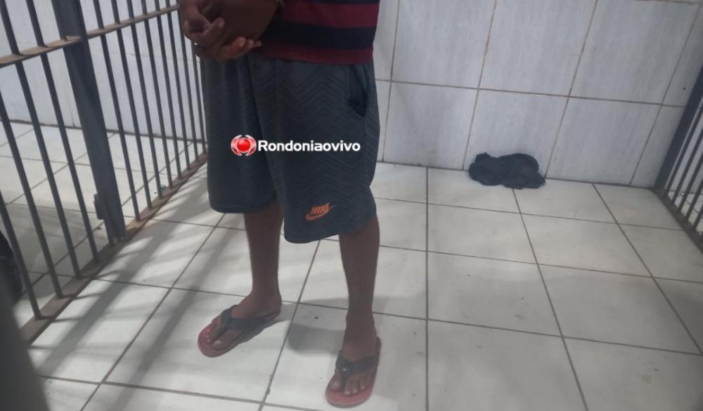PERSEGUIDO: Policial flagra adolescente de 14 anos fazendo roubo com pistola