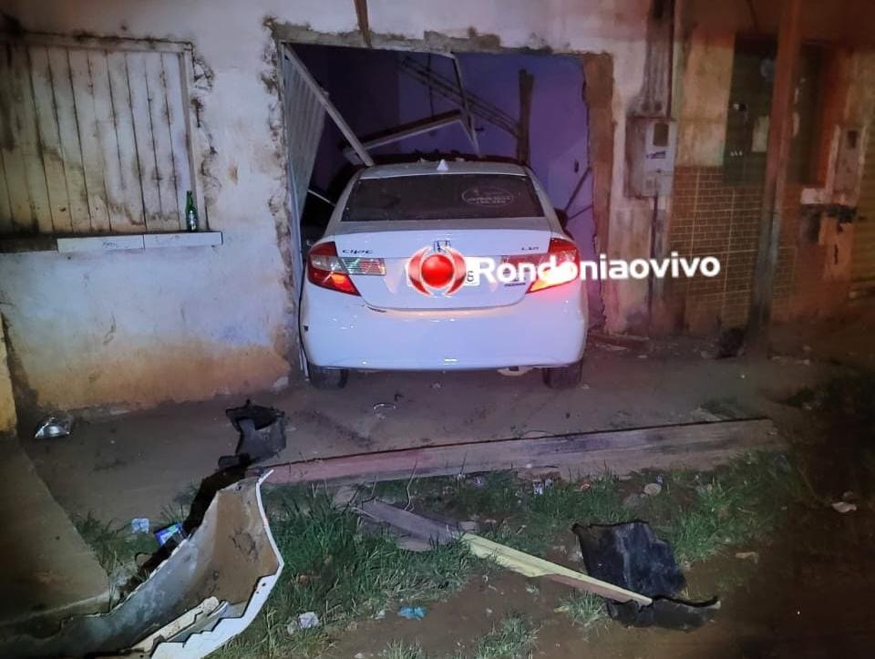 TRÁGICO: Motociclista morre após grave colisão em Honda Civic na capital