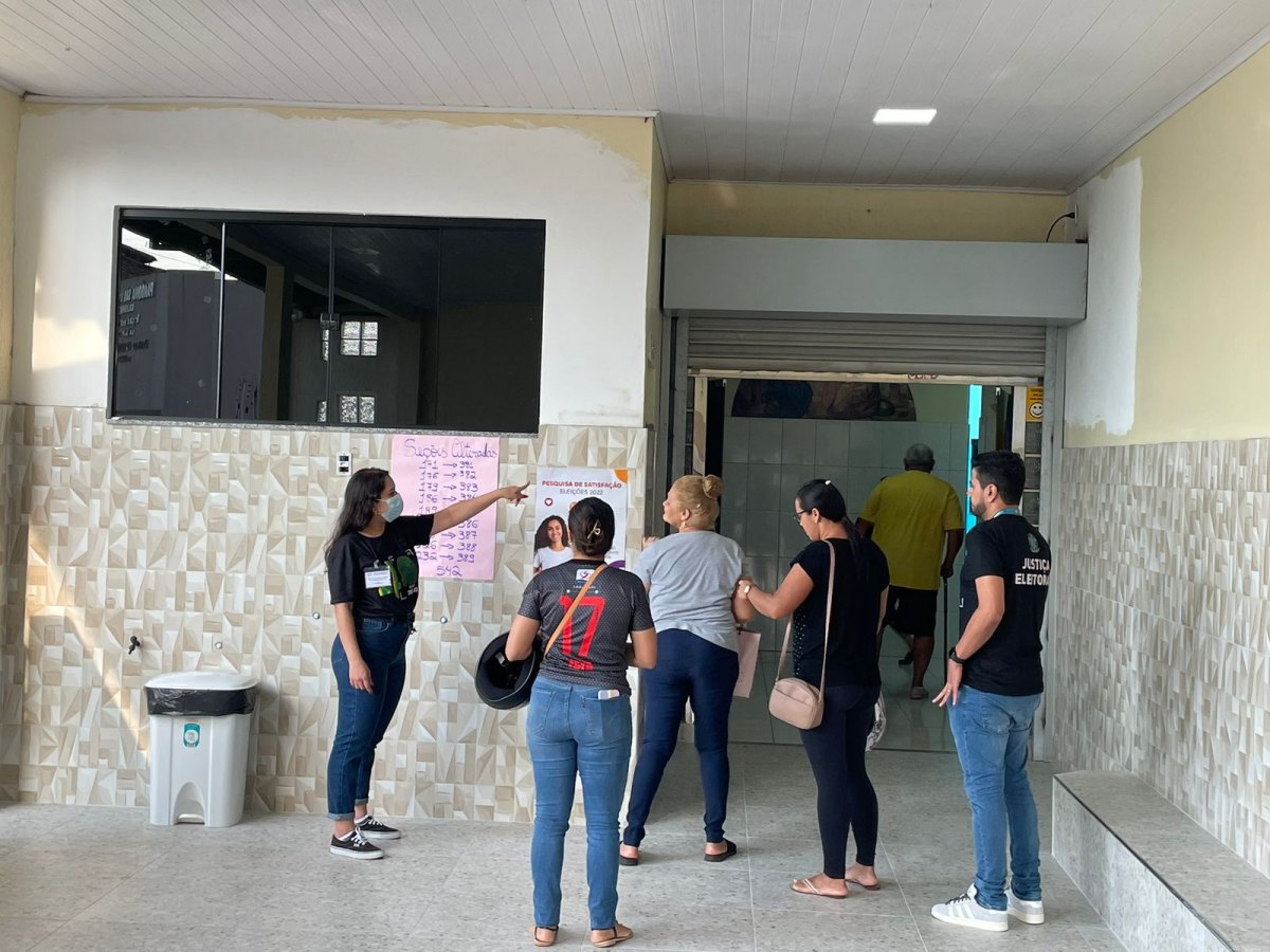 LIMPO: Locais de votação em Porto Velho tiveram pouco derrame de santinhos
