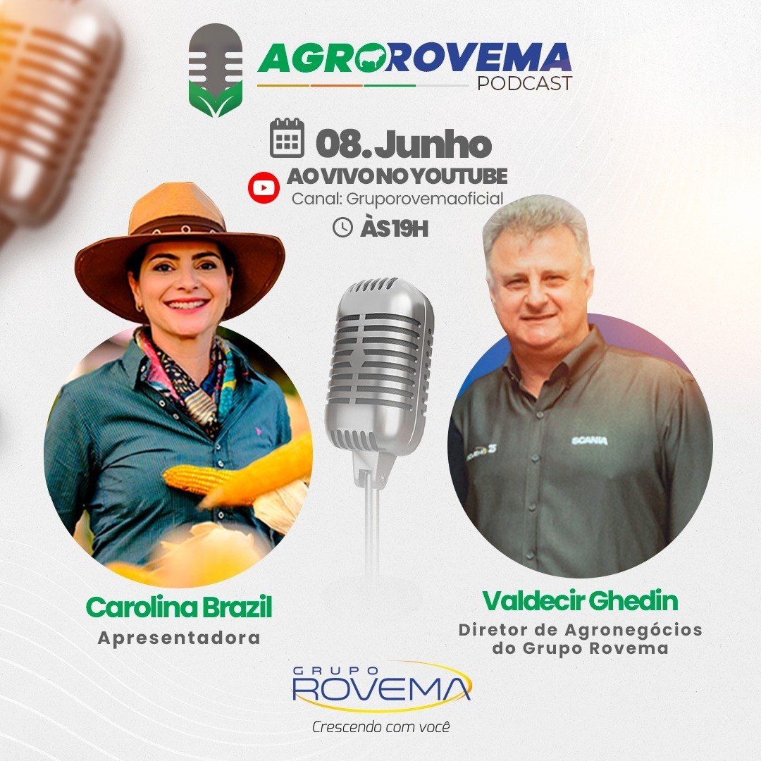 AGROVEMA PODCAST: Conheça o novo meio de comunicação do Grupo Rovema