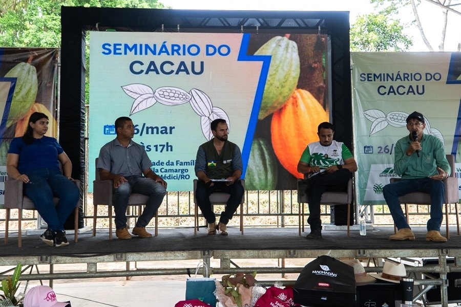 PRESIDENTE MÉDICI: Evento do Cacau reúne mais de 600 produtores de cacau de Rondônia