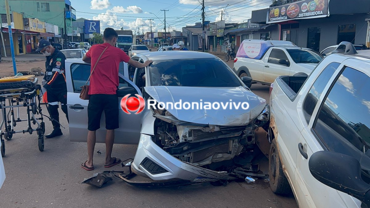 VÍDEO: Passageira de Gol fica ferida em violenta batida na Mamoré