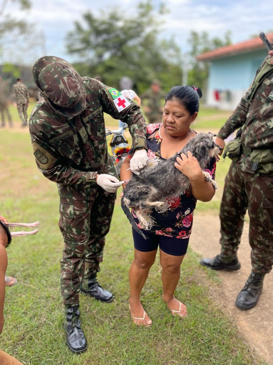 INDÍGENAS DA AMAZÔNIA: 17ª Brigada de Infantaria de Selva realiza Ações Cívico-Sociais em aldeias 