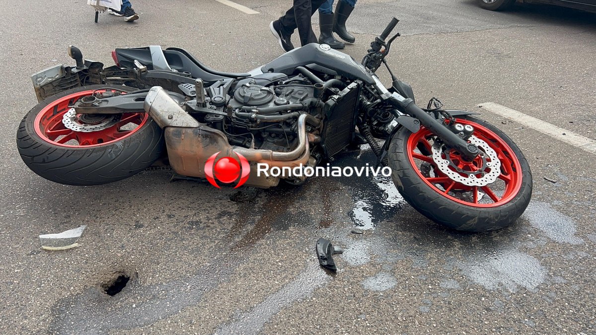 VÍDEO: Condutor de MT-07 sofre grave acidente na Calama