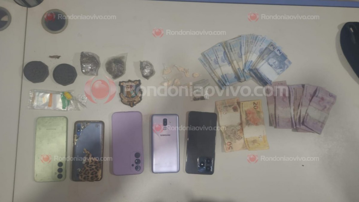 ZONA LESTE: Três homens e mulher são presos em boca de fumo após ação da PM