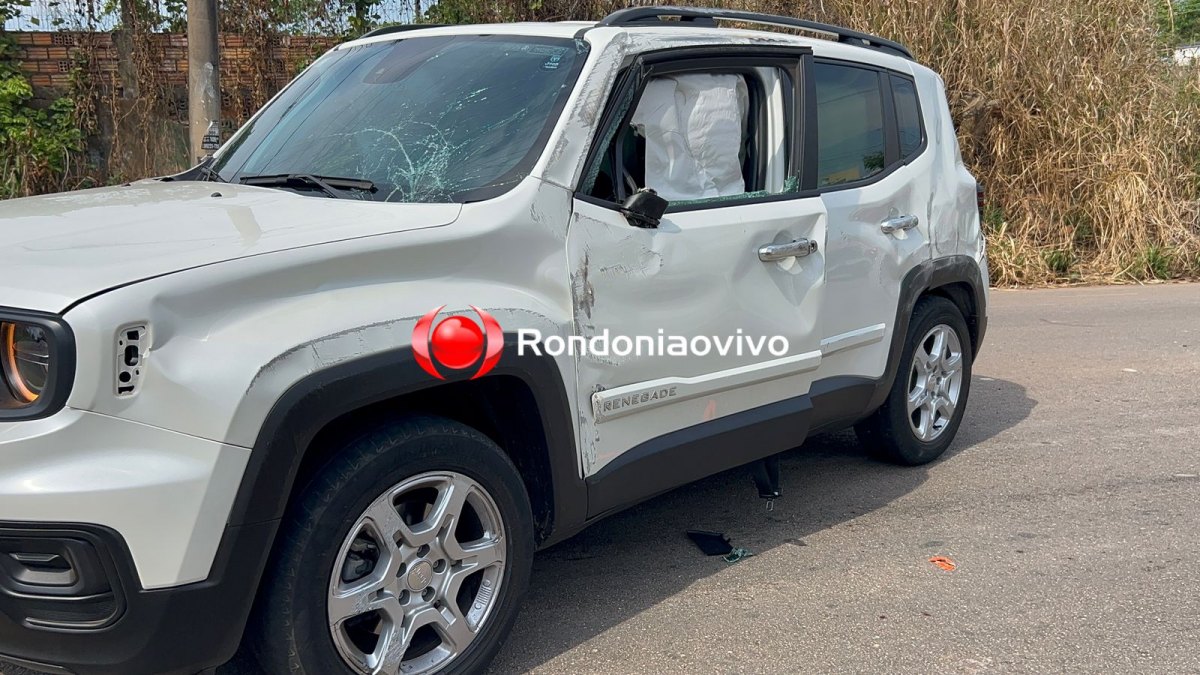 VÍDEO: Capotamento de Jeep no Centro deixa idoso ferido