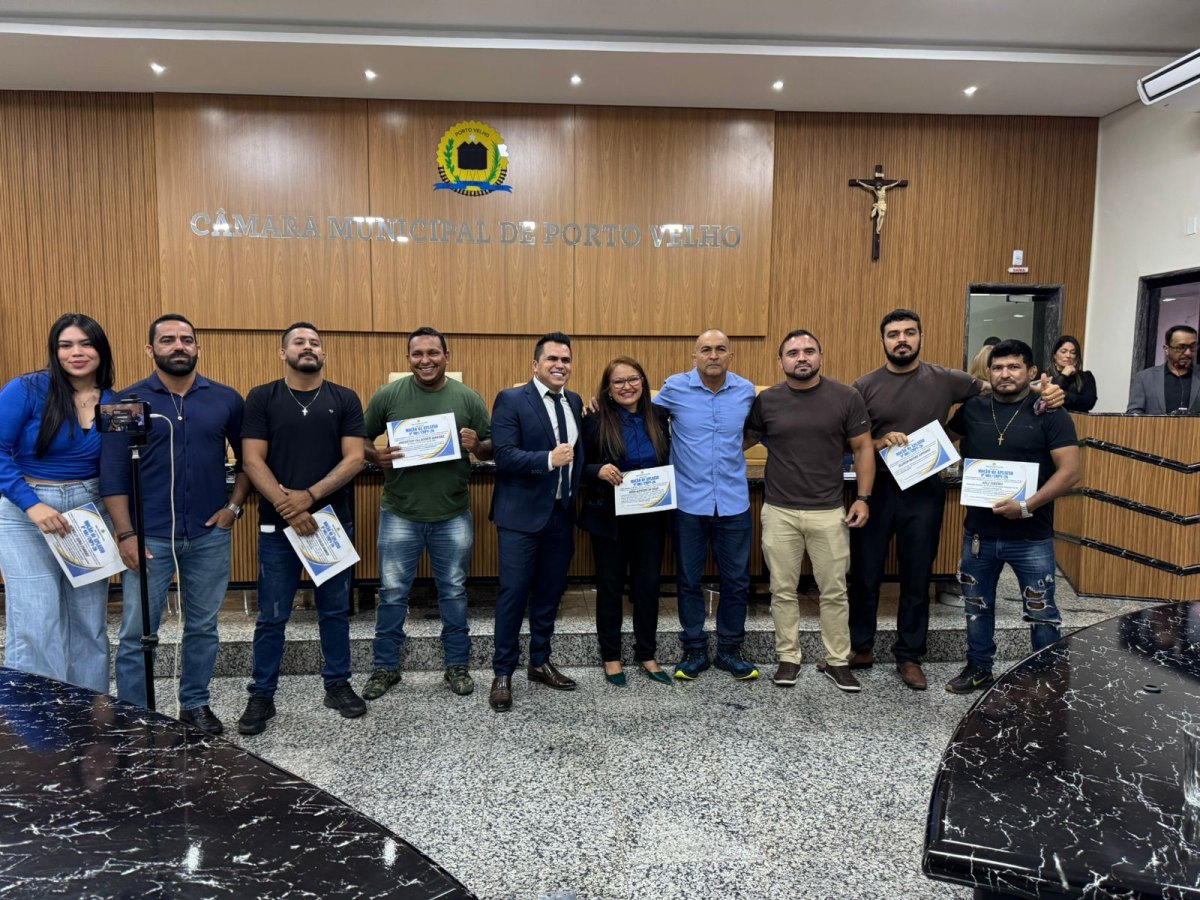 EDIMILSON DOURADO: Vereador homenageia mestre de artes marciais por contribuição ao esporte em Rondônia