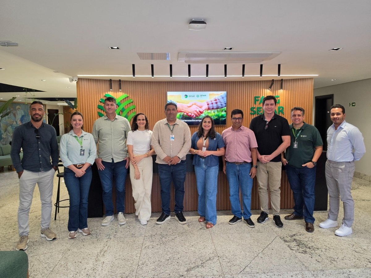 INTERCÂMBIO: Sistema Faperon/Senar realiza visita técnica ao Senar de Goiás 