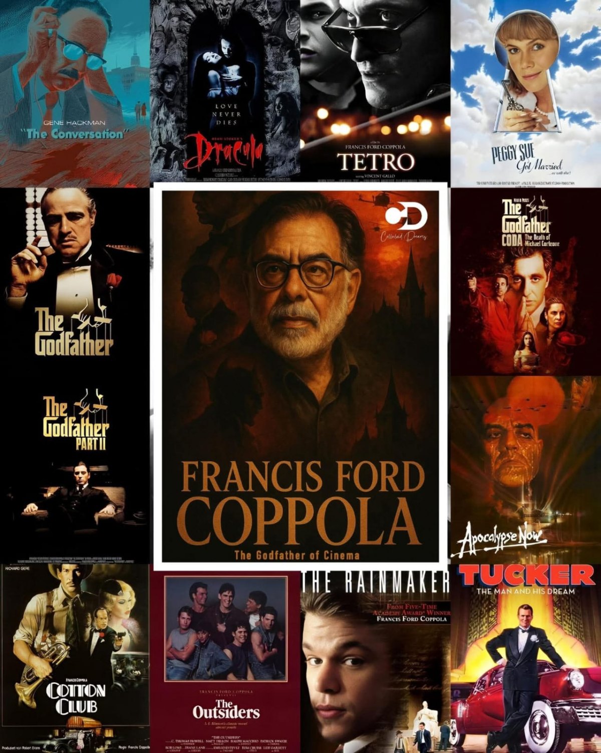 Salve os 87 anos do poderoso chefão Francis Ford Coppola - Por Humberto Oliveira