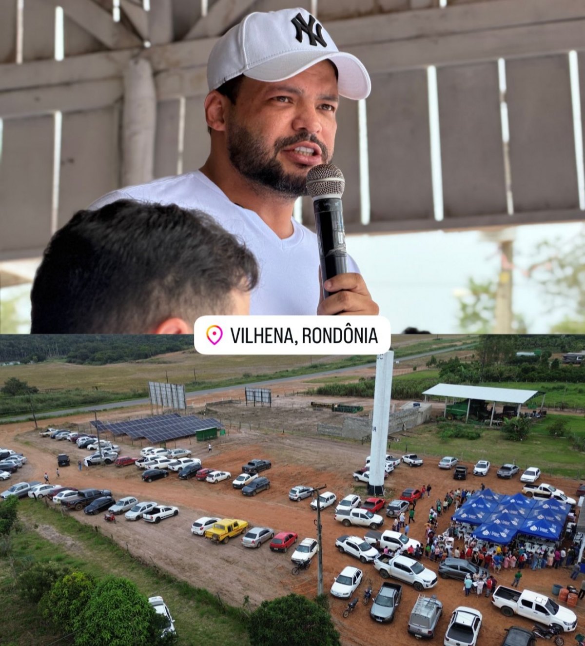 EDEVALDO NEVES : Deputado viabiliza entrega de placas solares para associação em Vilhena