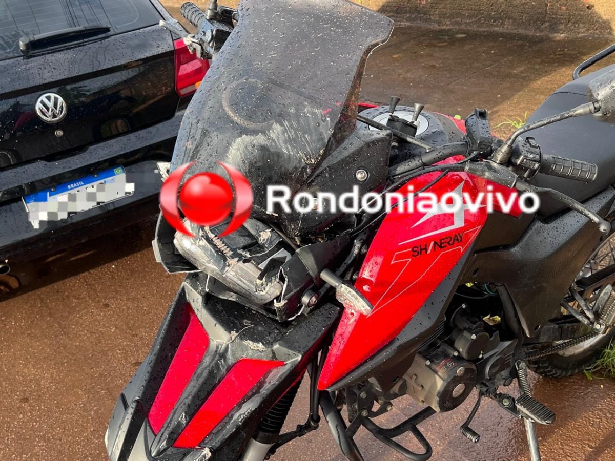 URGENTE: Moto com duas pessoas bate em muro durante grave acidente