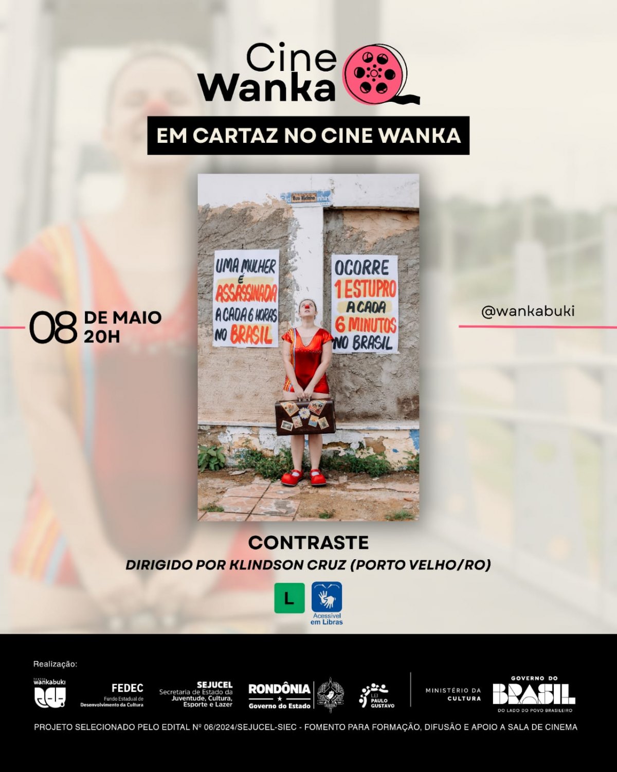ENTRADA GRATUITA: 3ª edição do Cine Wanka exibe curtas amazônicos nesta sexta (08)