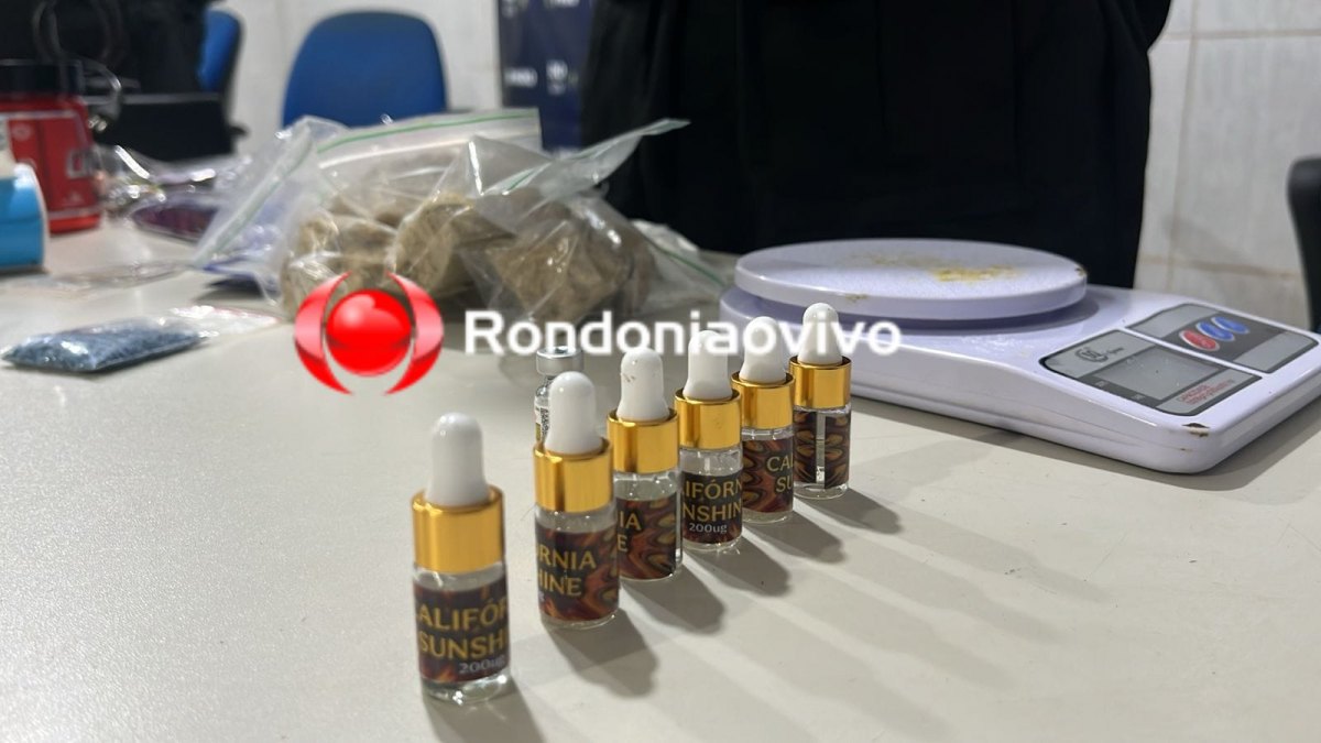 MEMBROS DO CV: Operação Brasil Contra o crime prende casal com várias drogas sintéticas