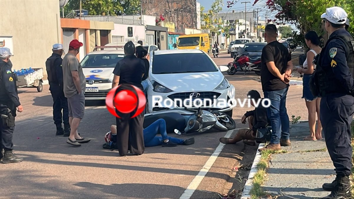 LAURO SODRÉ: Casal sofre acidente em local onde idosa morreu após atropelamento