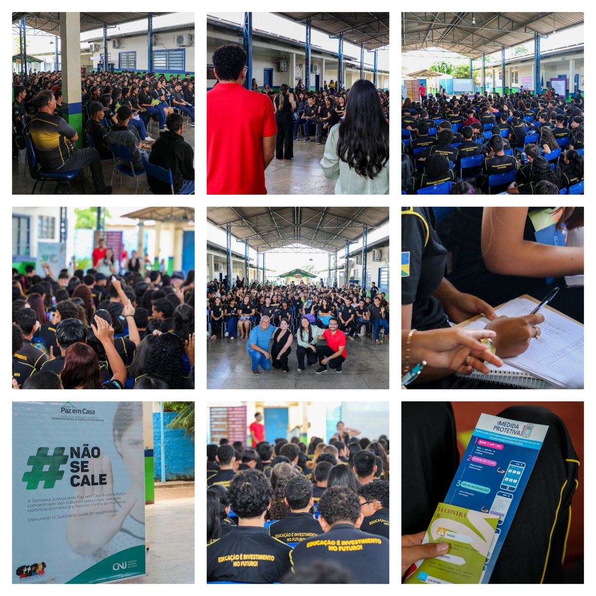 PROTEÇÃO À MULHER : Semana da Justiça pela Paz em Casa promove ações em Rondônia