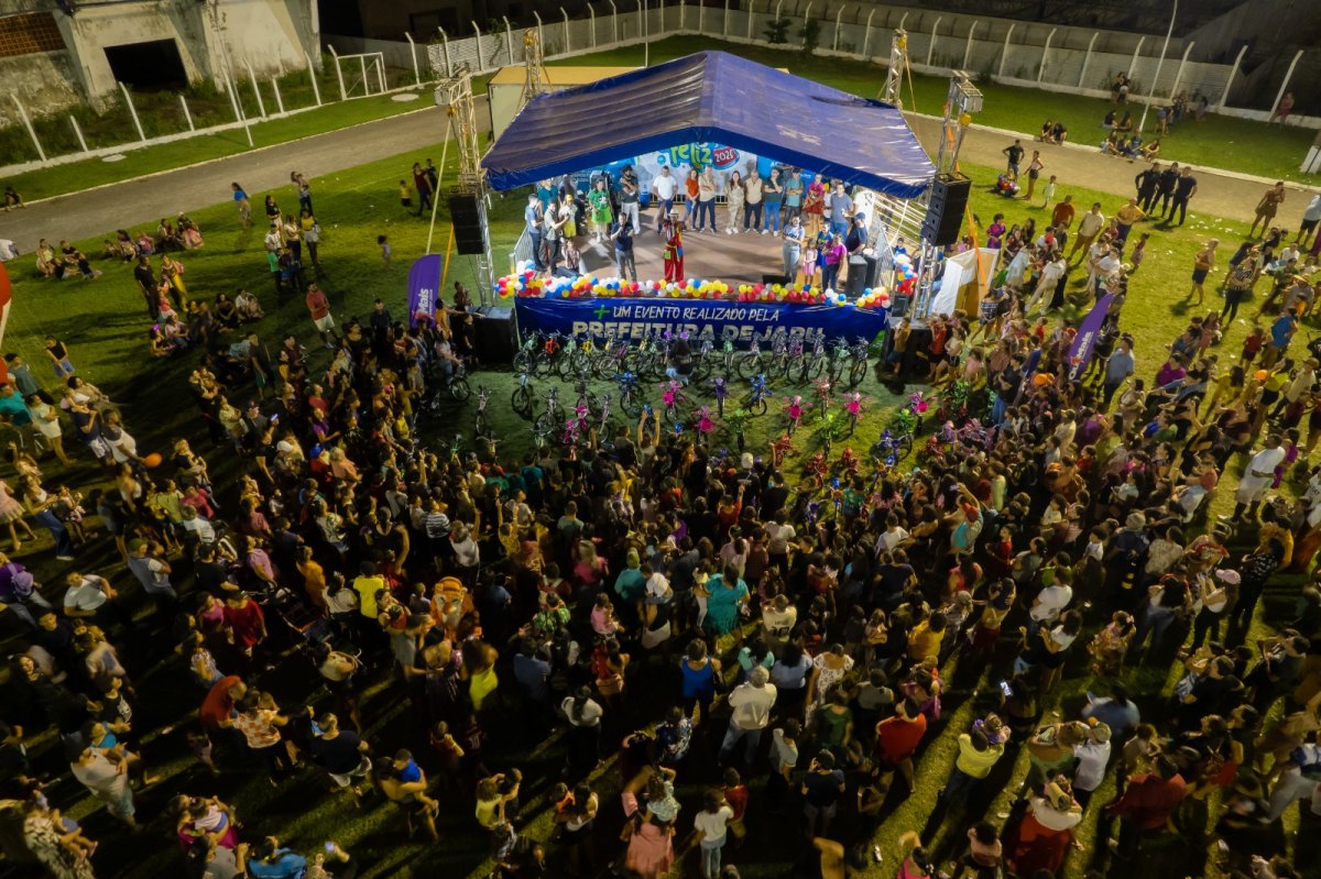 PROJETO CRIANÇA FELIZ: Evento em Jaru terá programação especial e sorteio de 200 bicicletas