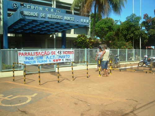 Ceron e Eletronorte paralisam os serviços em Rondônia por 48 horas