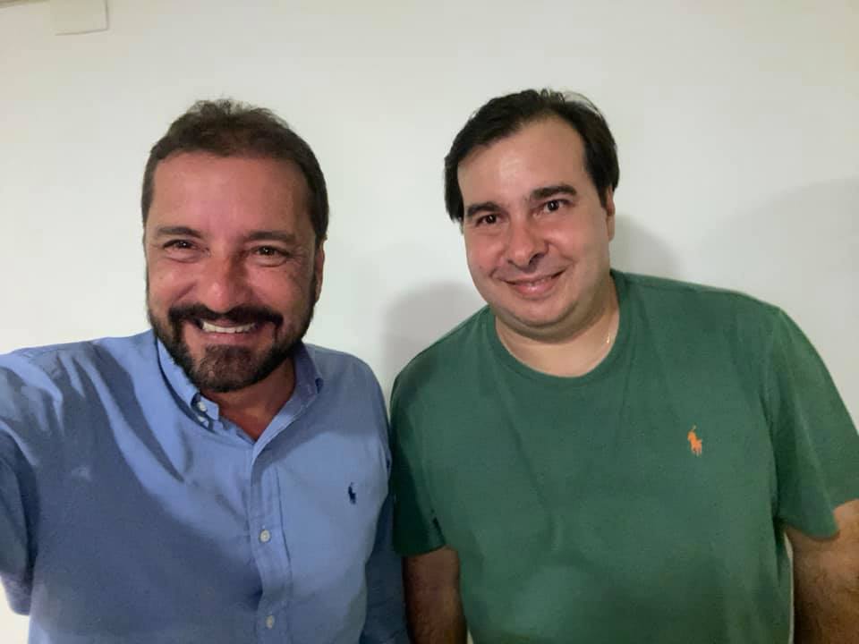 AGORA VAI: Hildon Chaves se alinha com Rodrigo Maia em busca de melhorias para Porto Velho