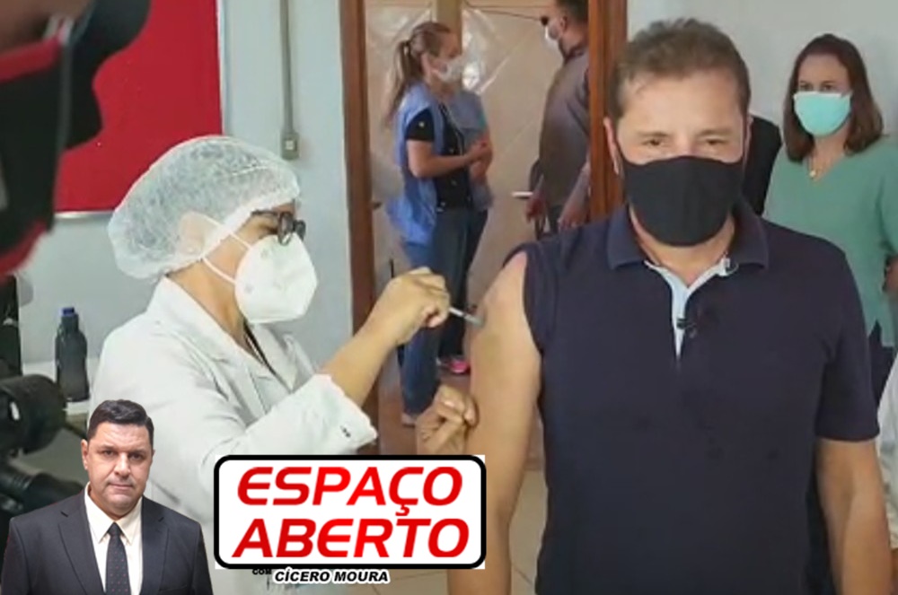 ESPAÇO ABERTO: Servidor de carreira ou comissionado que não vacinar não trabalha, afirma prefeito