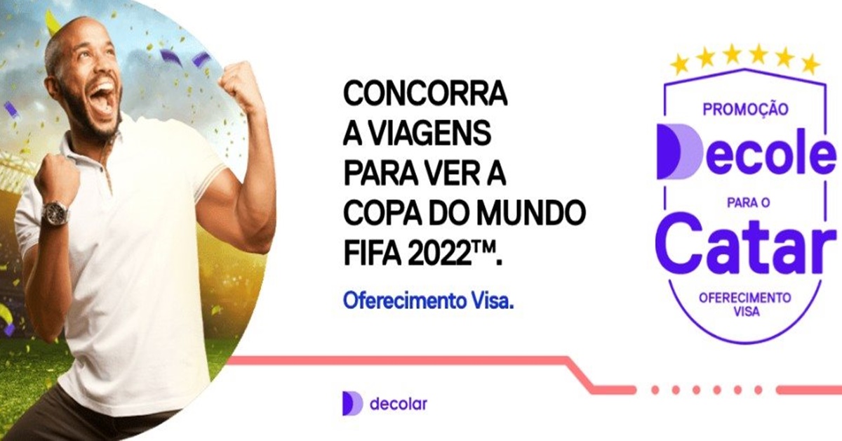 JOGOS: Decolar e Visa vão sortear seis ingressos para assistir a Copa do Catar 2022
