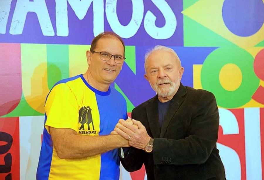 ARTICULAÇÕES: Candidato ao Governo de RO, Daniel Pereira se encontra com ex-presidente Lula