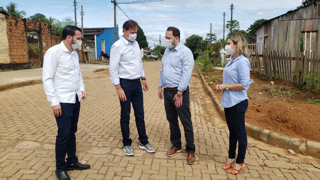 EM ARIQUEMES: Alex Redano participa de reunião e visitas com o senador Acir Gurgacz e prefeita Carla