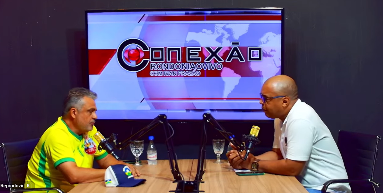 CONEXÃO RONDONIAOVIVO: Cand. a Dep. Fed., Jabá Moreira, fala sobre a campanha e políticos de RO