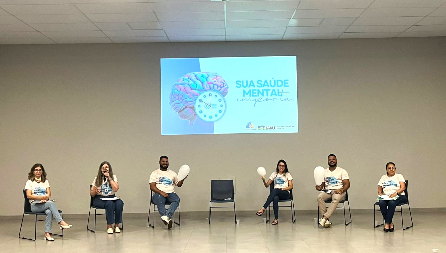 JANEIRO BRANCO: Palestra para agentes de saúde abre programação em Jaru