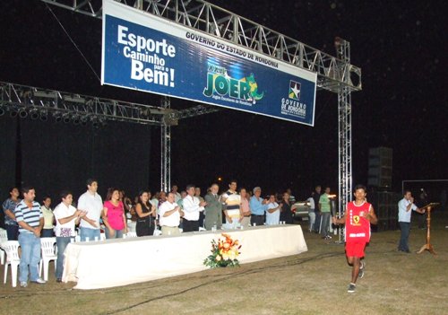 Abertura do JOER 2007 é realizada em Guajará-Mirim 