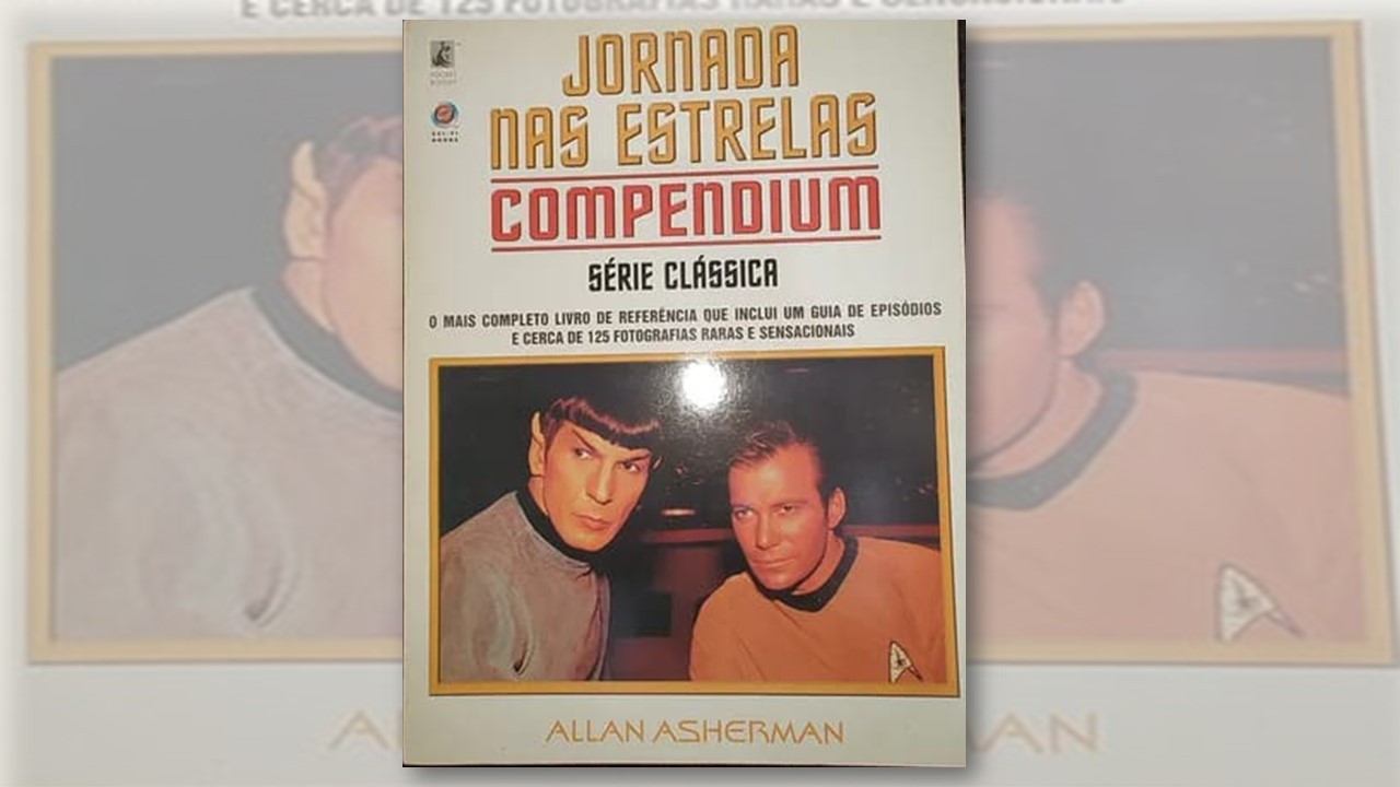 Primeiro livro sobre Jornada nas Estrelas ninguém esquece 