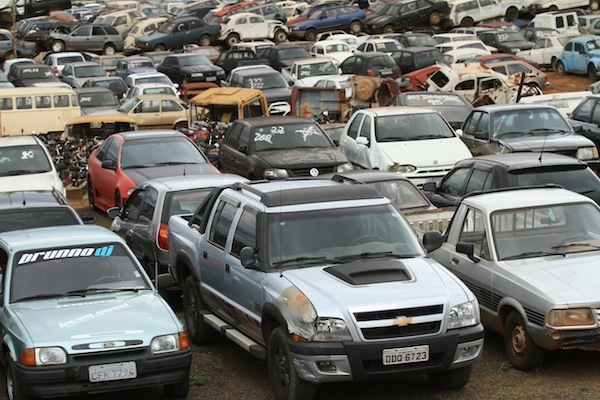 Leilão de carros apreendidos pela PRF vai até sexta(11) em Pimenta Bueno