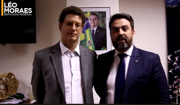 CONGRESSO: Léo Moraes se reúne com ministro Ricardo Sales e debate Lei do Meio Ambiente