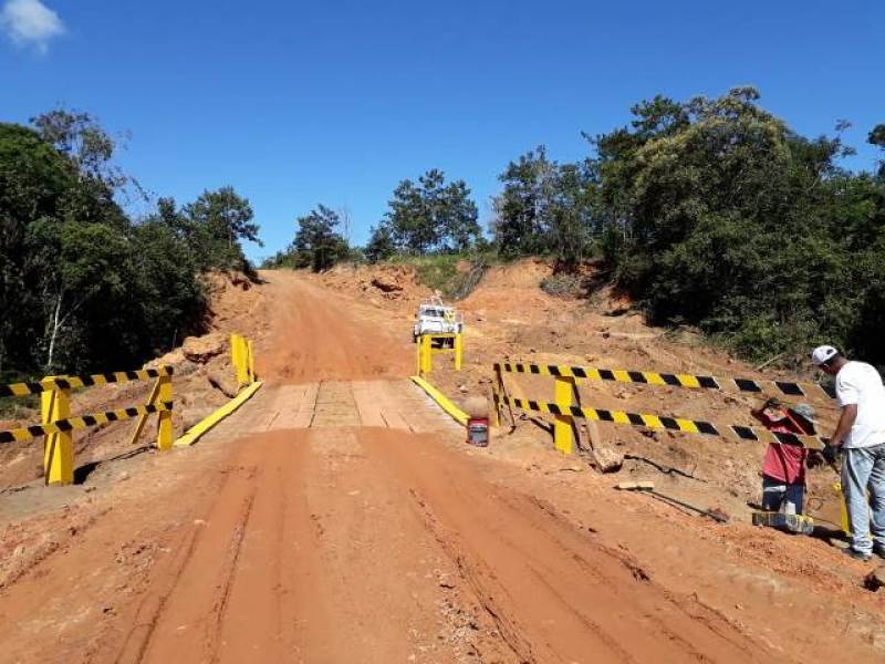 FINALIZAÇÃO: Ponte sobre o igarapé Pires de Sá é concluída e acesso a setor chacareiro liberado