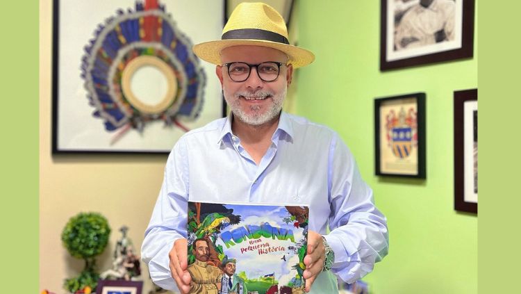 HISTÓRIA DE RONDÔNIA: Primeiro livro infantil nessa área será lançado nesta sexta; autor é Aleks Palitot